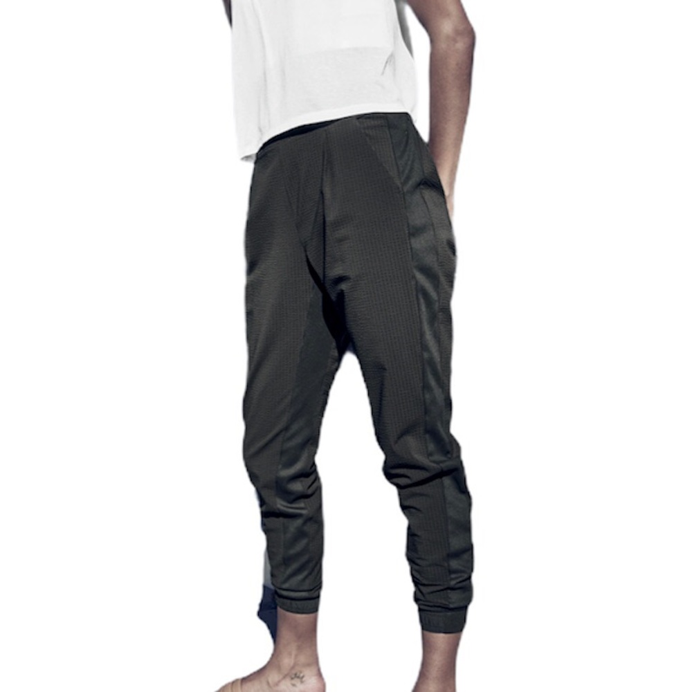 Athleta Brooklyn Textured Jogger Pants Black Size 0